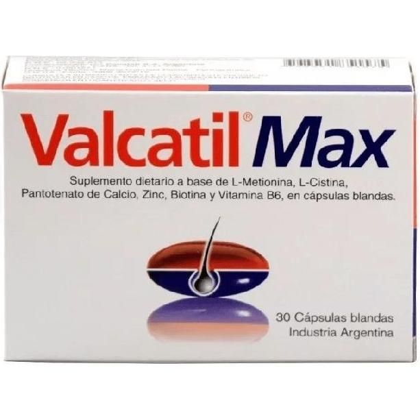 Suplemento Dietario Valcatil Max Panalab 30 Unidades
