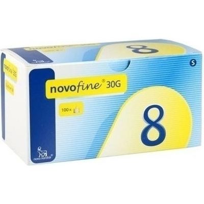 Novofine Agujas 30G X 8 Mm Para Pen Caja 100 Unidades
