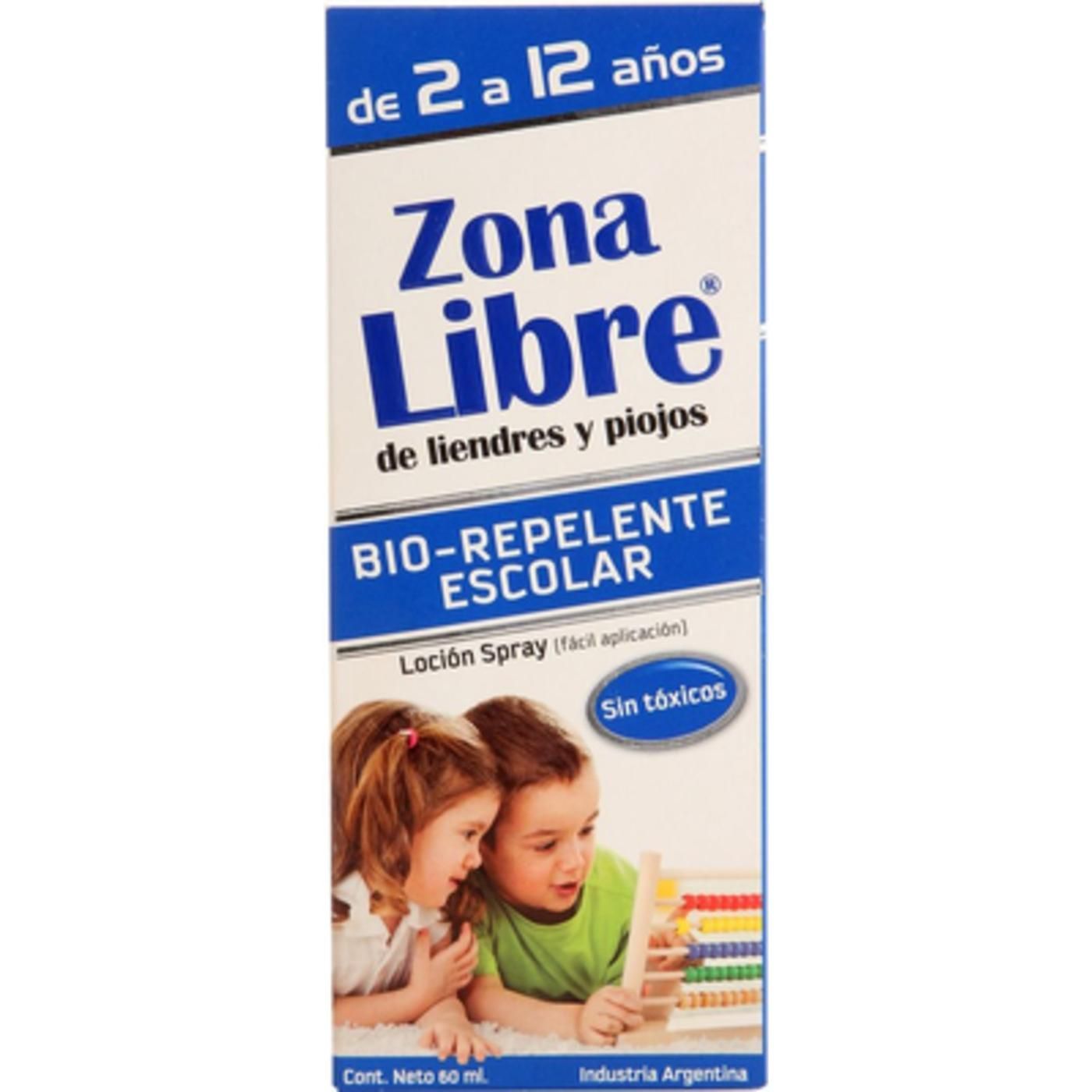 Bio-Repelente Zona Libre Escolar 60 ml