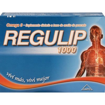 Regulip, Suplemento Dietario Omega 3 X 20 Unidades
