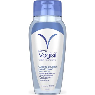 Jabón Líquido Íntimo Dermovagisil Cuidado Ph 240 Ml