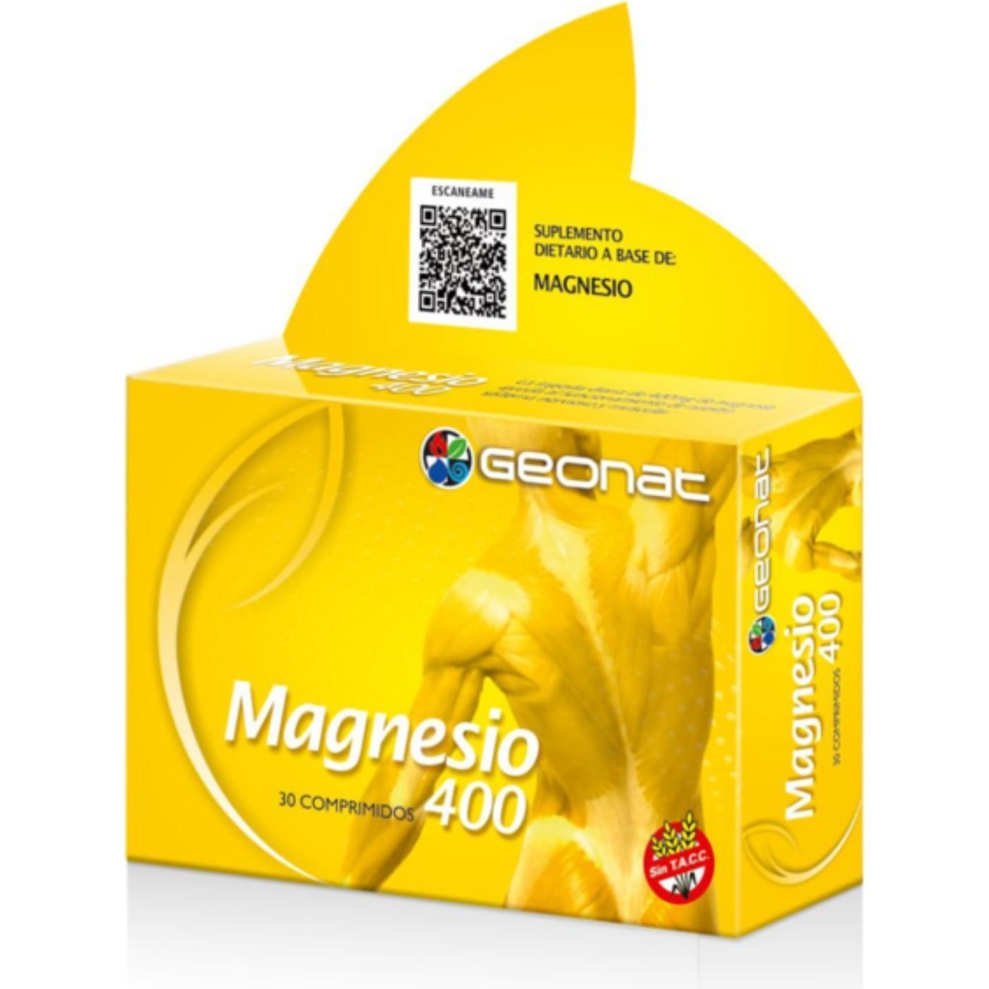 Magnesio 400 Geonat 30 Comprimidos