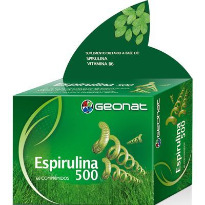 Espirulina 500 Mg X 60 Capsulas
