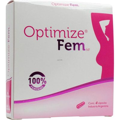 Optimize, Suplemento Dietario Fem X 4 Caps