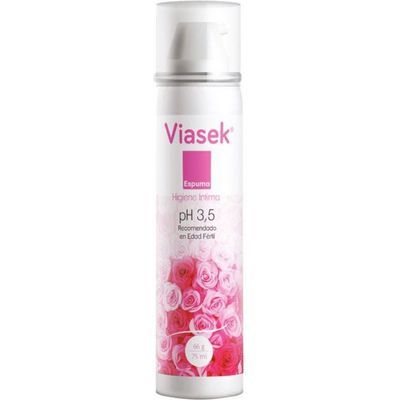 Viasek Espuma X75Ml Ph 3.5 Para Edad Fértil