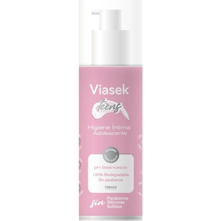 Gel De Limpieza Intimo Viasek Teens 150 ml