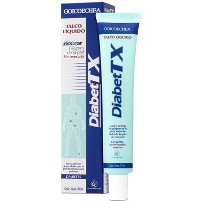 Goicoechea Diabet Tx Talco Liquido X 70Ml