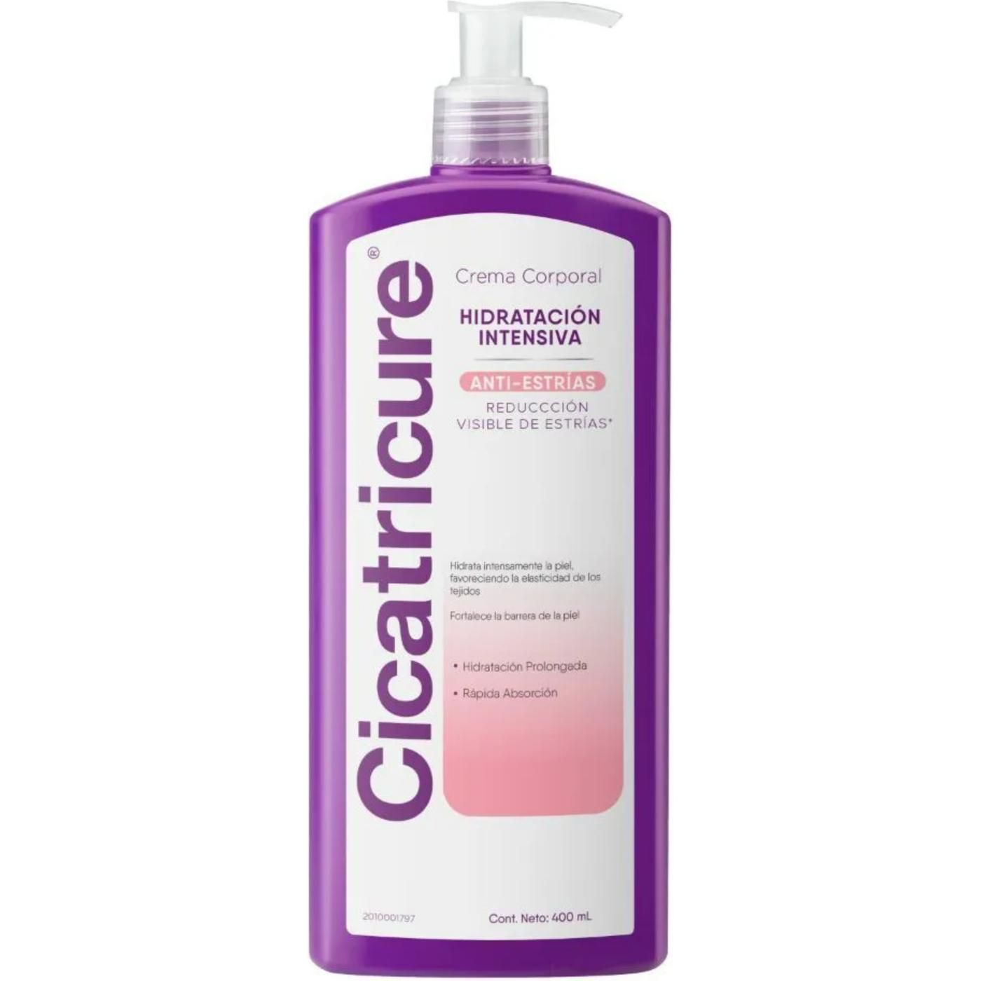Crema Cicatricure Anti Estrias 400 ml