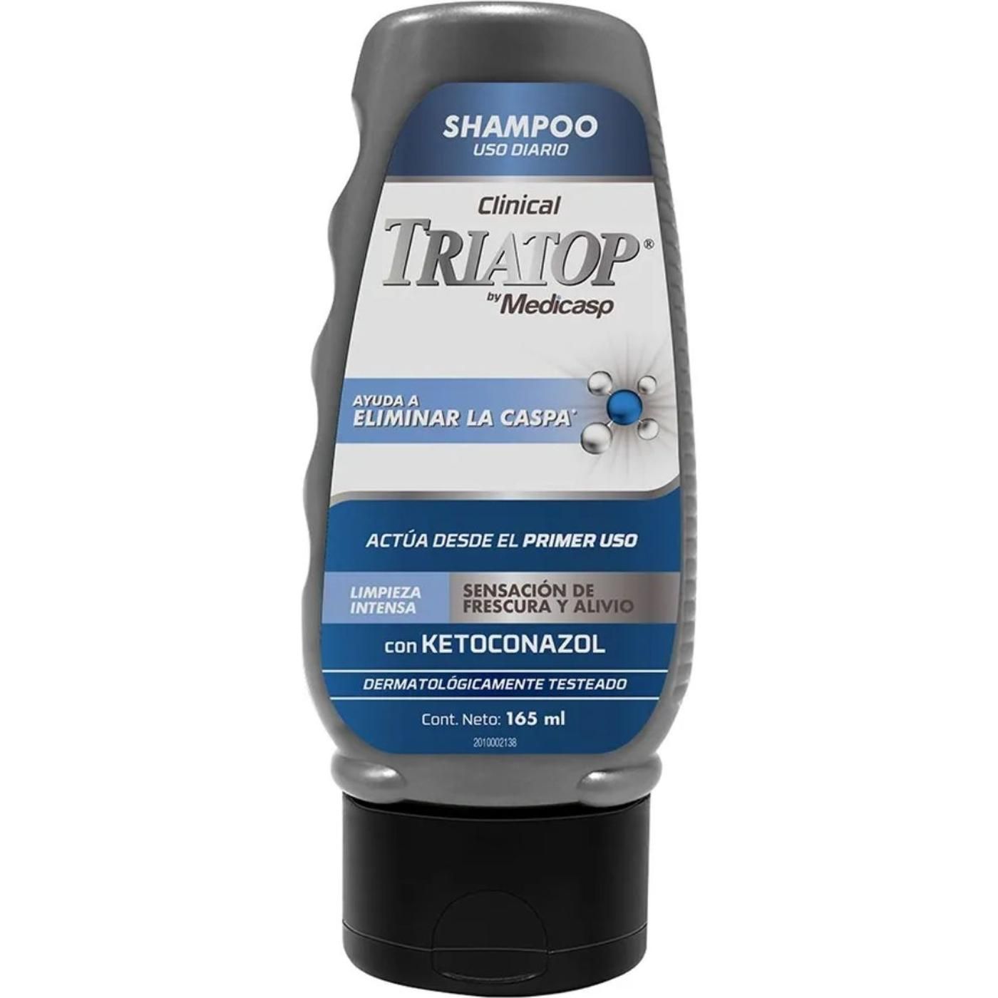 Shampoo Triatop Clinical Limpieza Intensa Con Ketoconazol 165 ml