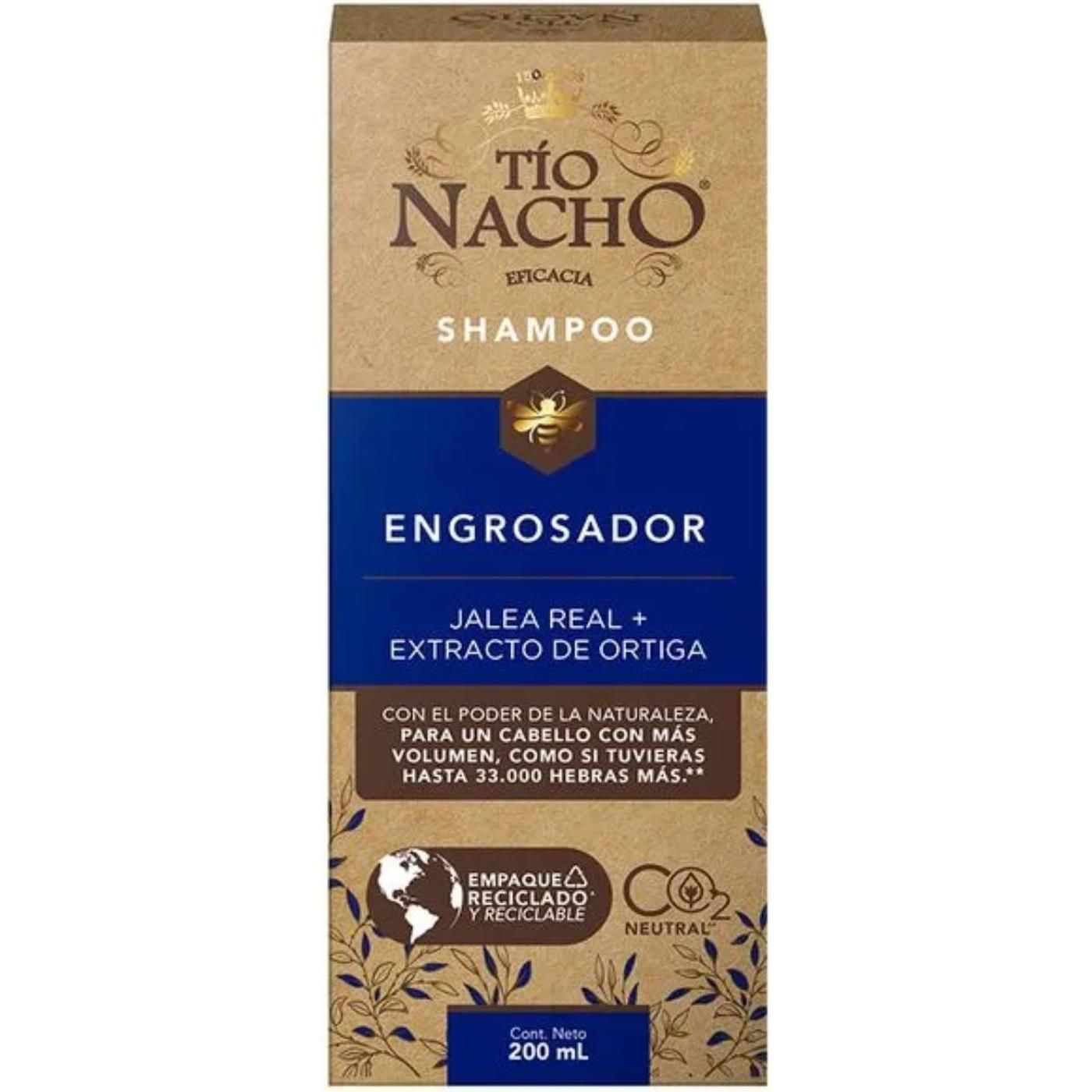 Shampoo Tío Nacho Engrosador 200 ml