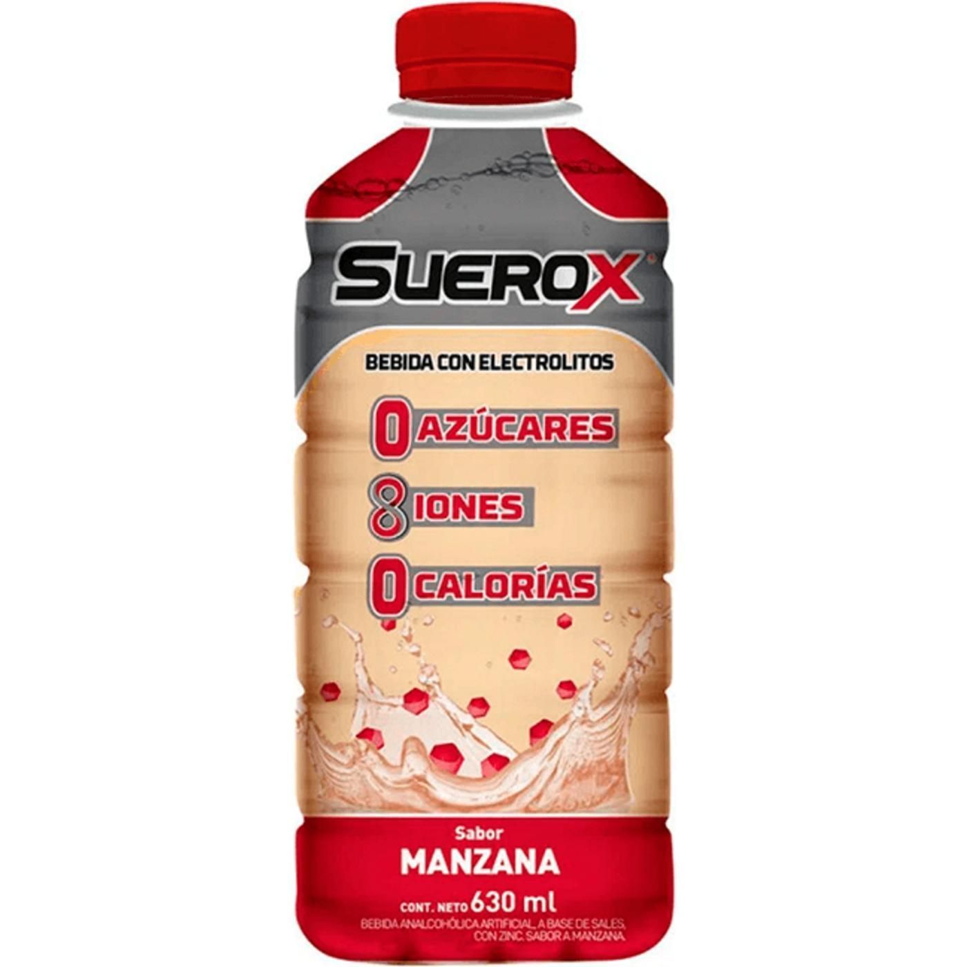 Bebida Hidratante Suerox Manzana 630 mL