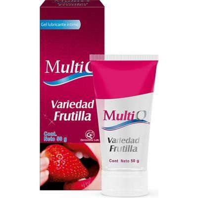Lubricante Multi O Saborizado Frutilla 50 g