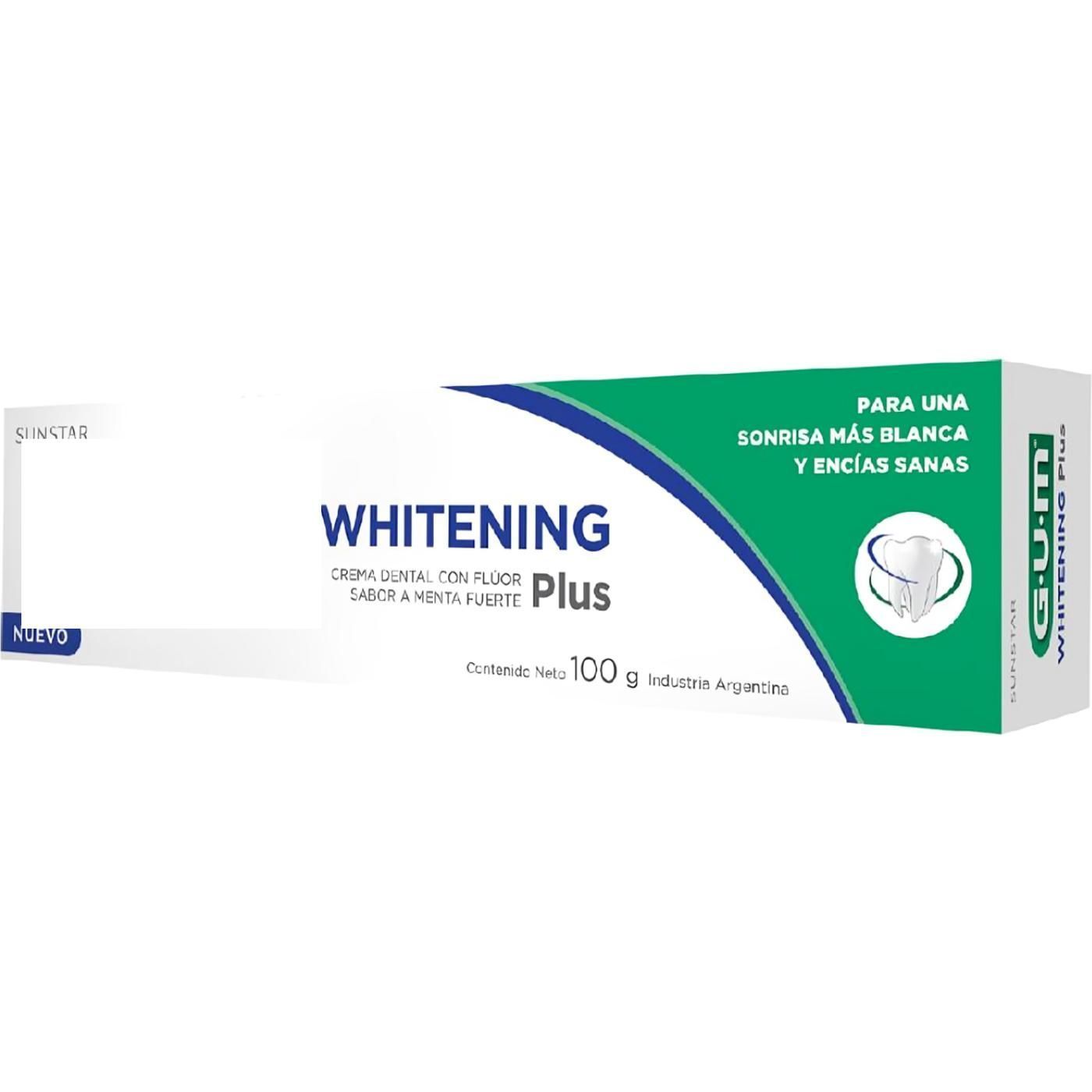 Crema Dental Gum Whitening Plus100 g
