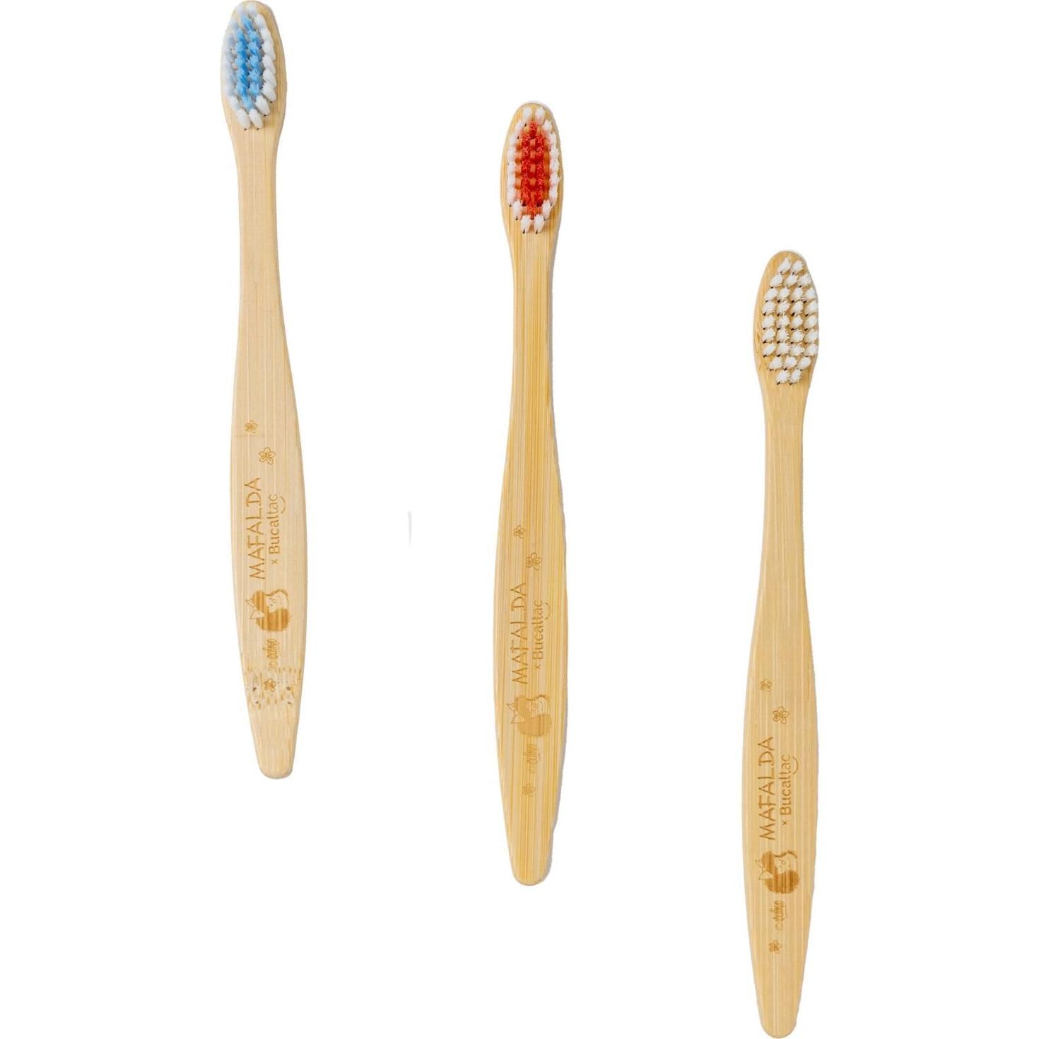 Cepillo Dental Bamboo Bucal Tac Kids Mafalda 1 Unidad