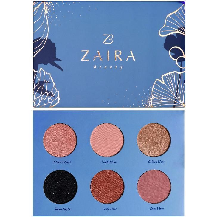 Paleta De Sombras Zaira Beauty Eye Shadow 1 unidad