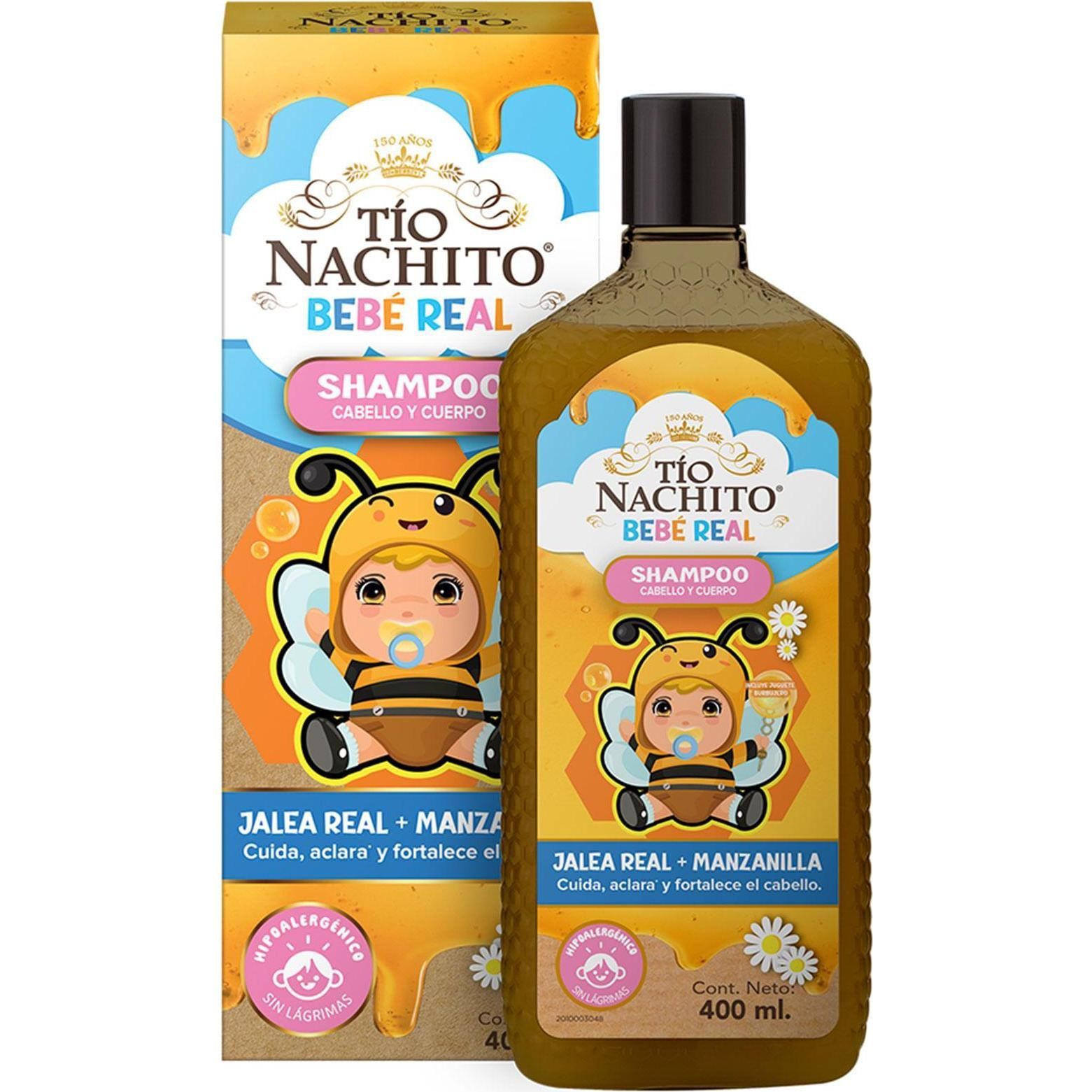 Shampoo Para Bebé Tío Nachito 400 ml