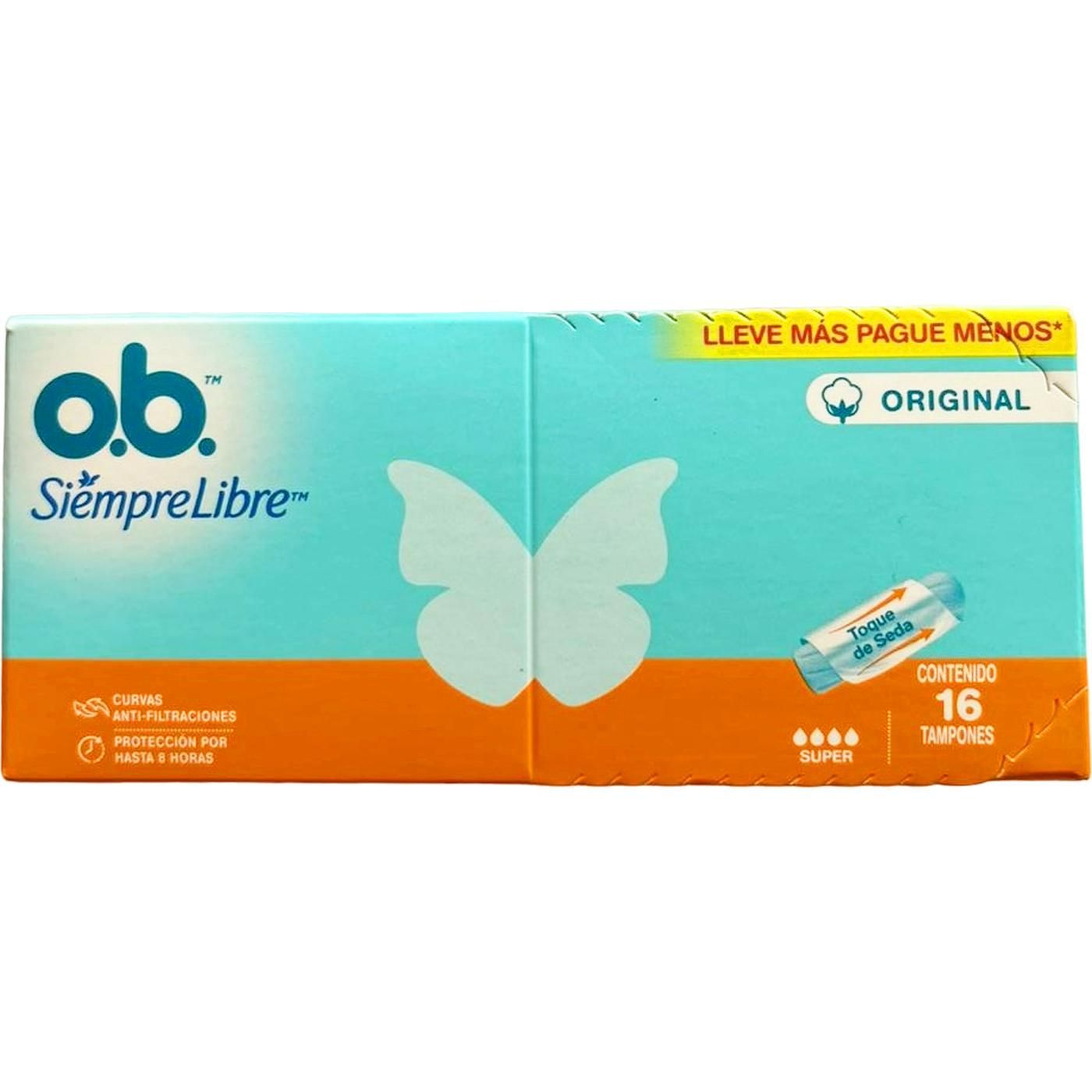 Tampones O.B. Original Super 16 Unidades