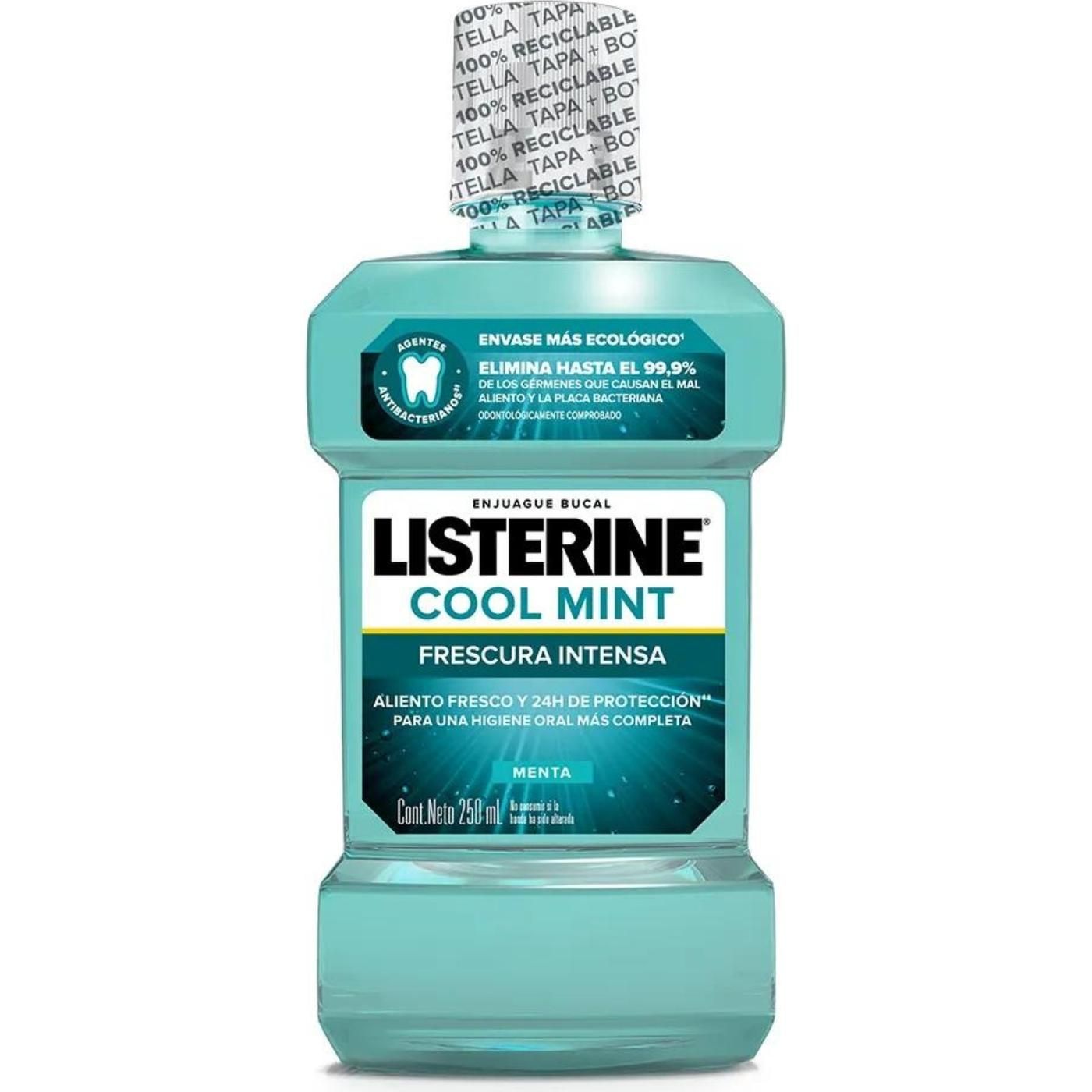 Enjuague Bucal Listerine Cool Mint 250 ml