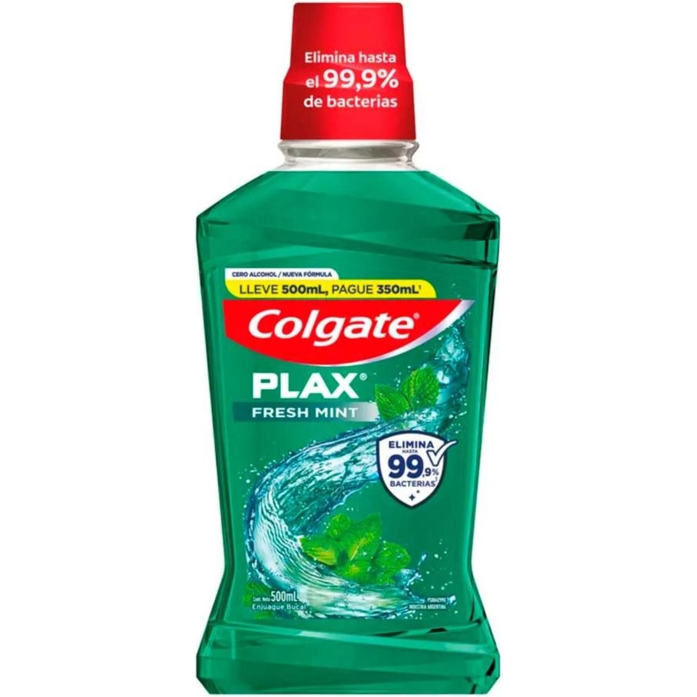 Enjuague Bucal Colgate Plax Fresh Mint 500 ml