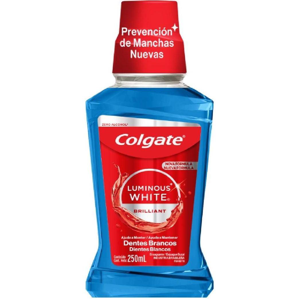 Enjuague Bucal Colgate Luminous White Brilliant 250 ml