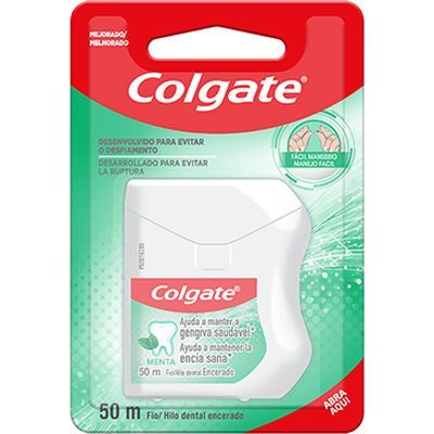 Hilo Dental Colgate Menta (50 m) 1 Unidad