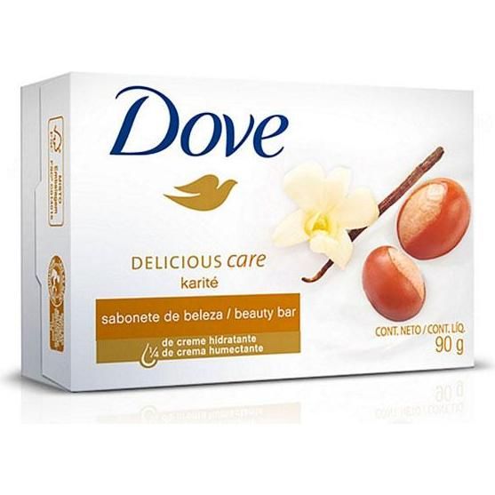 Jabón En Barra Dove Karité Y Vainilla 90 g
