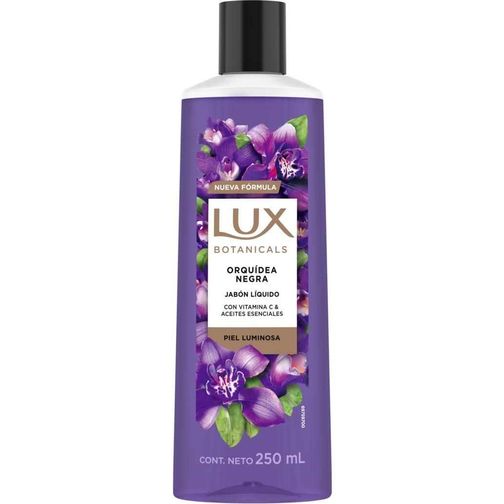 Jabón Líquido Orquídea Negra Botella Lux 250 Gr