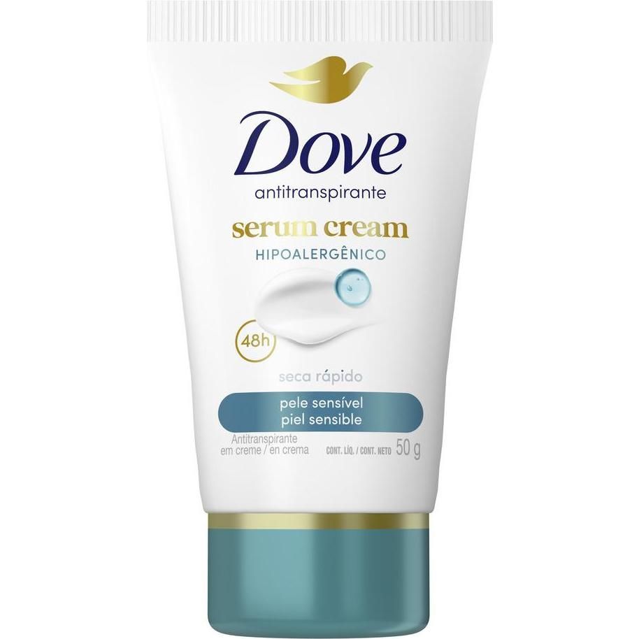Antitranspirante Dove Serum Cream Piel Sensible 50 g