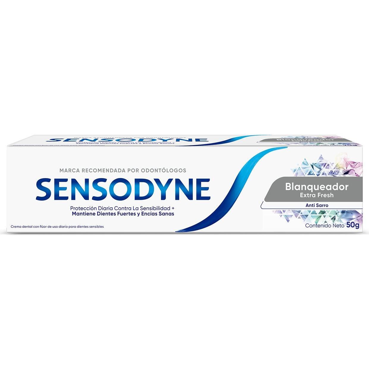 Pasta Dental Sensodyne Blanqueador Extra Fresh 50 g