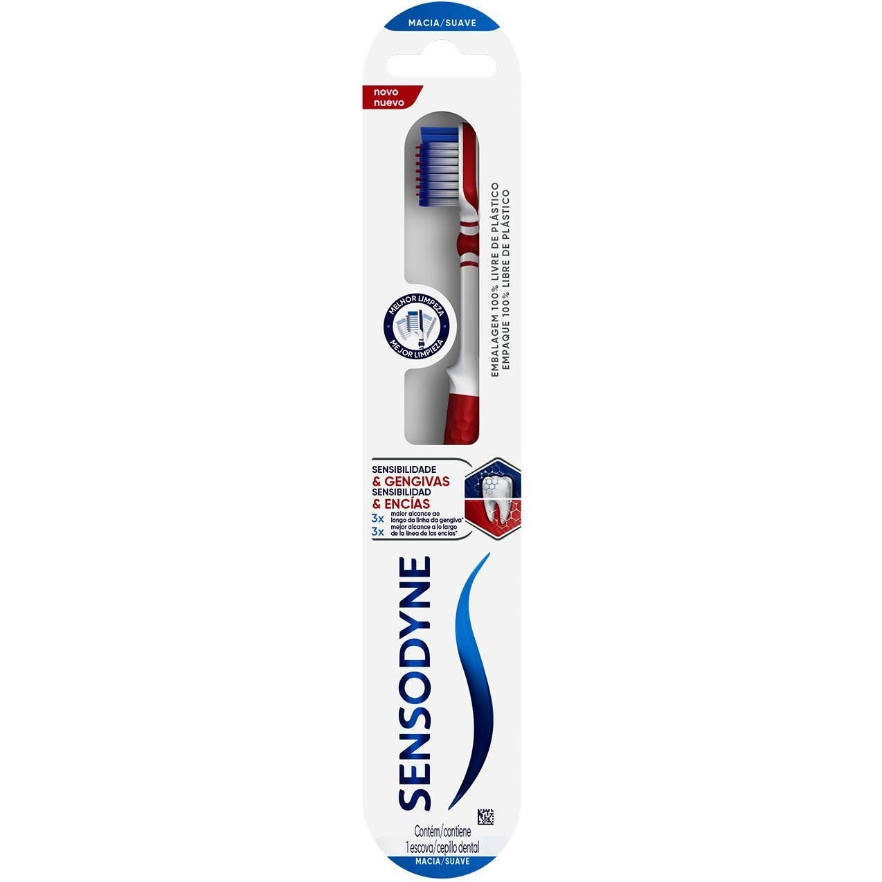 Cepillo Dental Sensodyne Sensibilidad Y Encias Suave 1 Unidad