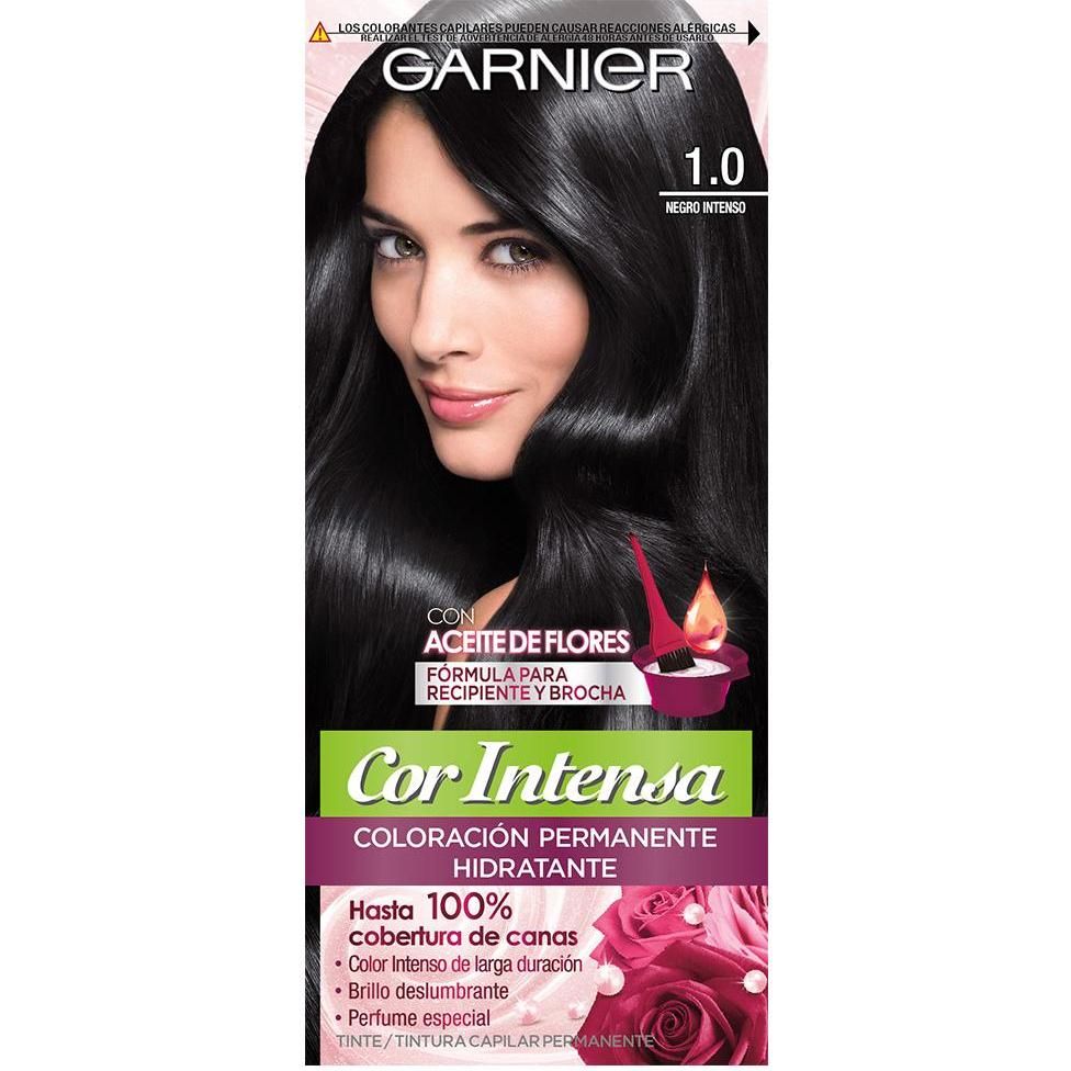 Tintura Garnier Nutrisse Coloracion Intensa 1.0 Negro Intenso