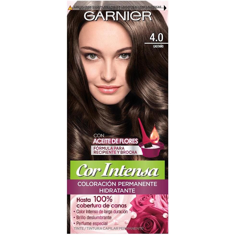 Tintura Garnier Nutrisse Coloracion Intensa 4.0 Castaño Mediano