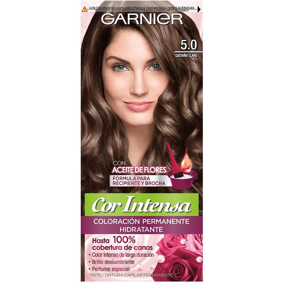 Tintura Garnier Nutrisse Coloracion Intensa 5.0 Castaño Claro