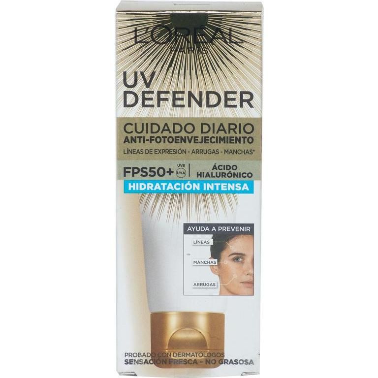Crema Hidratante L'Oréal Paris UV Defender FPS 50+ 40 g