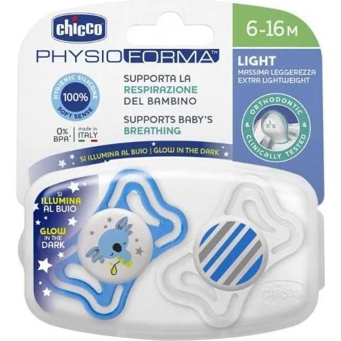 Chupete Physio Light Deco Nocturno 6-16 Meses 2 Unidades