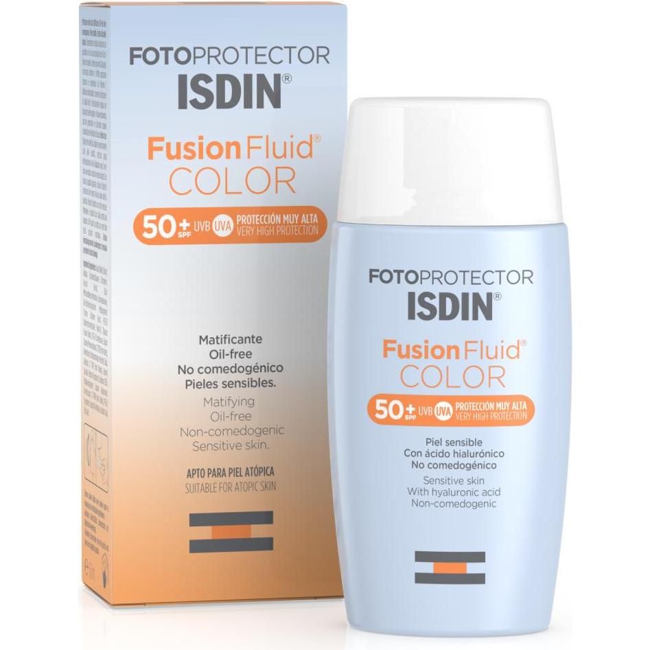 Isdin Protector Solar Fusion Fluido Color Fps 50+ X 50 Ml