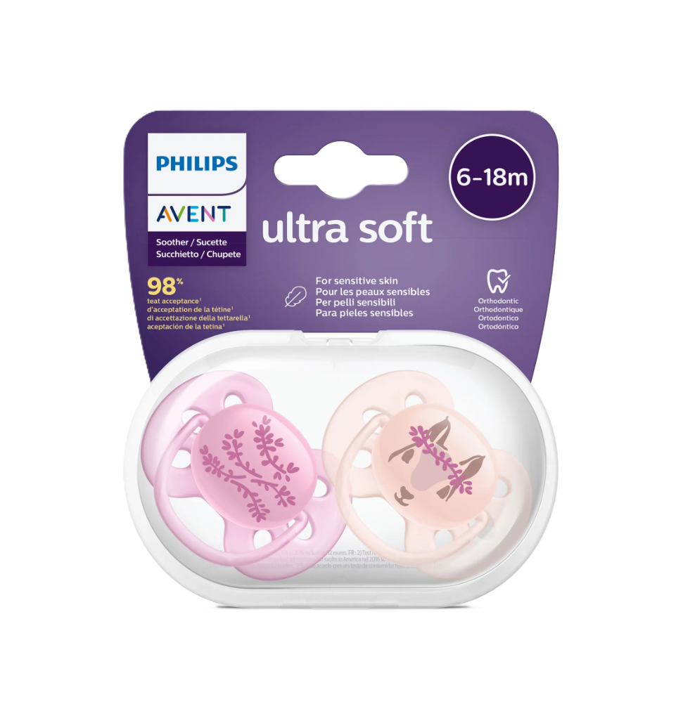 Chupete Philips Ultra Soft (6 - 18 Meses) 1 Unidad