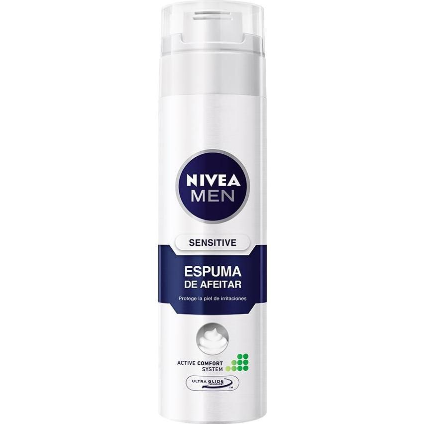 Espuma De Afeitar Nivea Sensitive Men 200 Ml