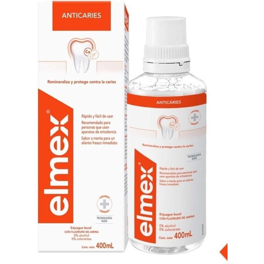 Elmex Enjuague Bucal Anticaries X 400 Ml