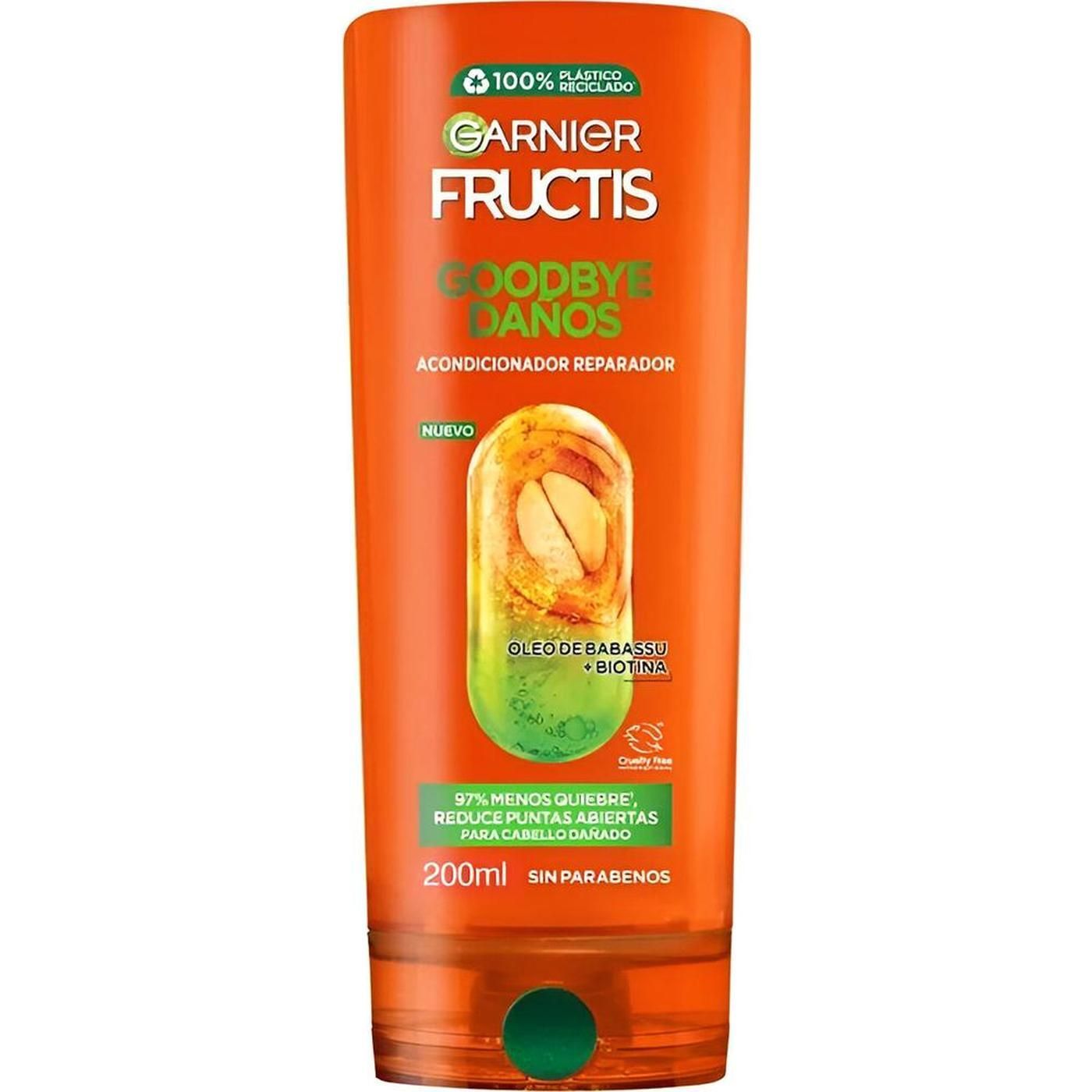 Acondicionador Garnier Fructis Reparador Goodbye Daño 200 ml