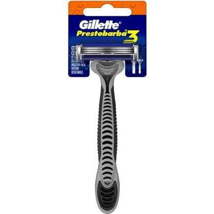Máquina de Afeitar Gillette Desechable Prestobarba3 1 Unidad