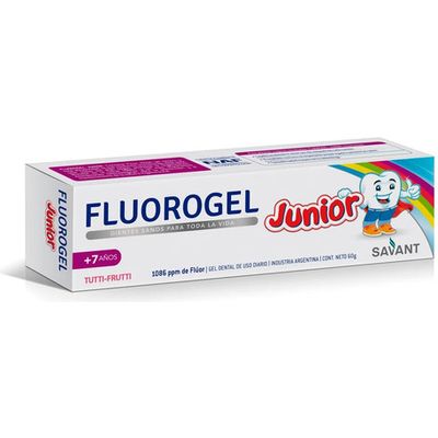 Den Fluorogel Junior Tutti Frutti Gel X 60G
