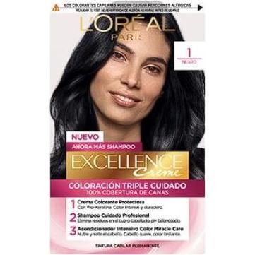 Color Permanente N1 Excellence Negro 1 Unidad