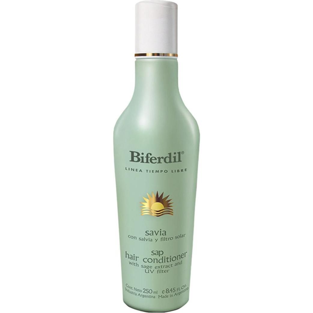 Hair Conditioner Biferdil Con Salvia Y Filtro Solar 250 ml