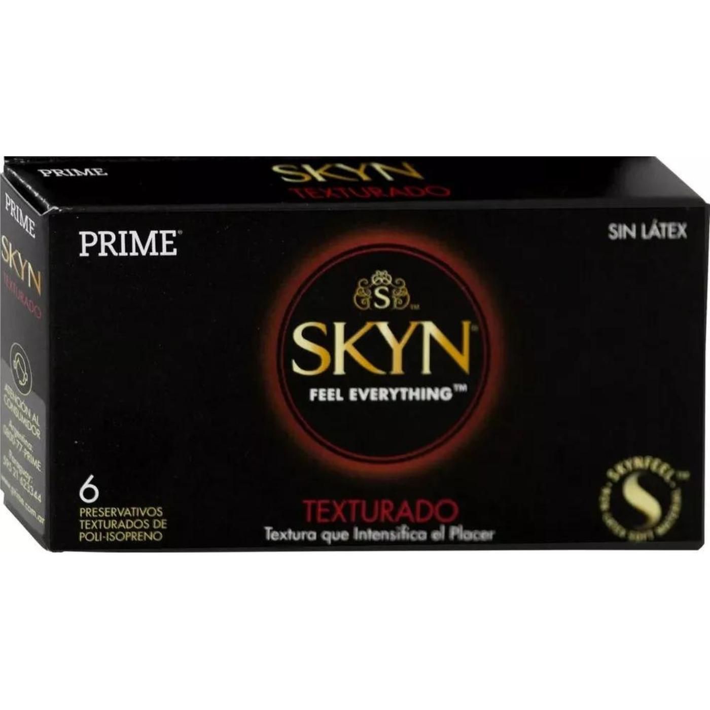 Preservativo Skyn Texturado Prime 6 Unidades