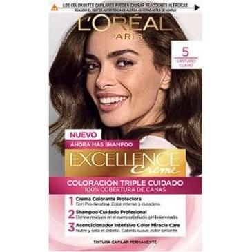 Color Permanente N5 Excellence Castaño Claro 1 Unidad