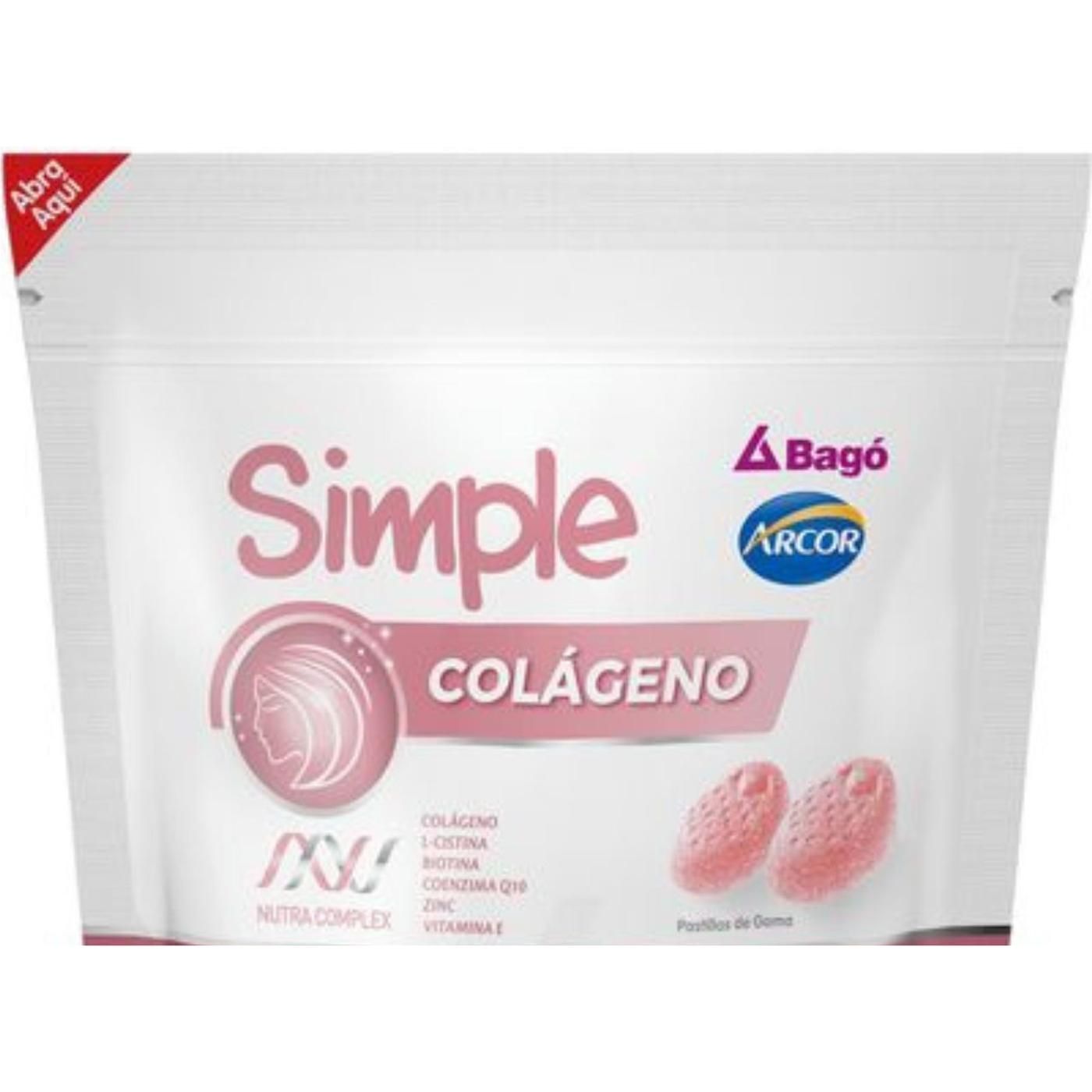 Suplemento Vitaminico Simple Colágeno 28 Comprimidos 112 g