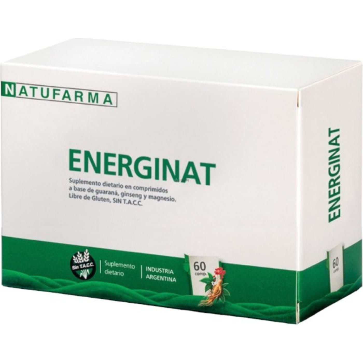 Suplemento Dietario Natufarma Energinat 60 Unidades