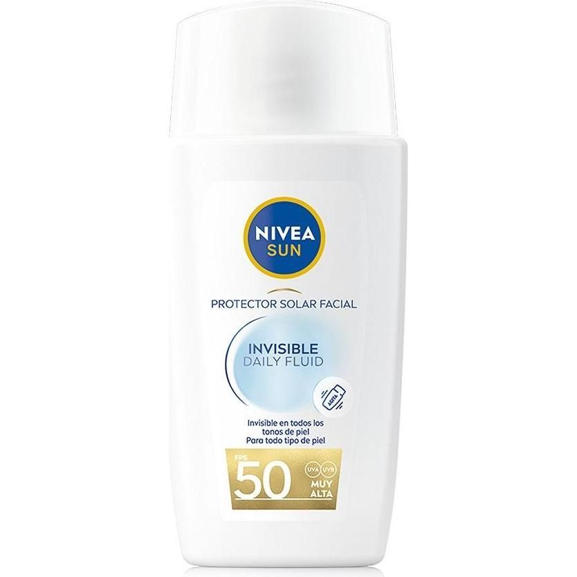 Protector Solar Nivea Sun Invisible Daily Fluid Spf 50 40 ml