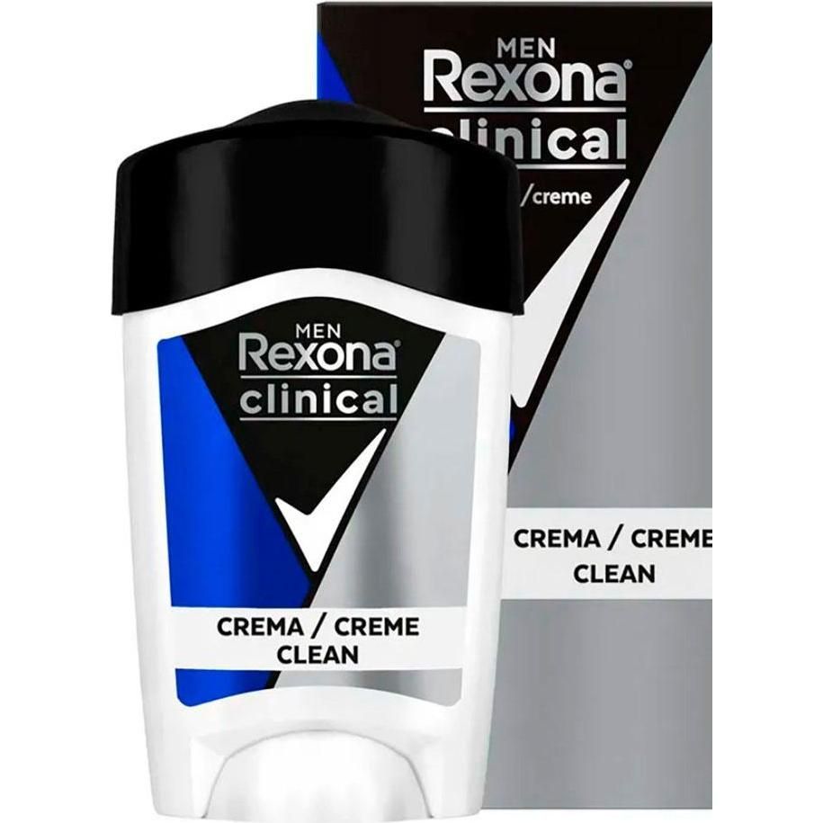 Antitranspirante Rexona Clinical Men En Crema Clean 48 g